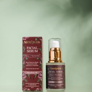 Serum Facial con peonia, niacinamida, acido hialuronico y caléndula 30ml
