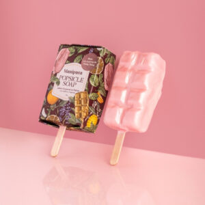 Jabon corporal en paleta con Rosas & Topping Ylang Ylang 100gr