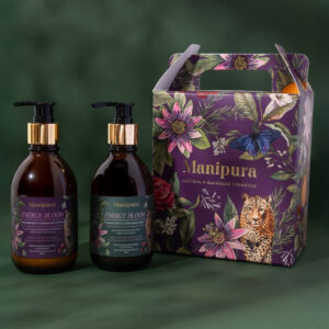 Kit Ritual Energy Bloom – Maracuyá & Café Verde ( loción y gen de ducha)