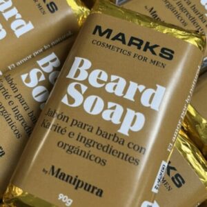 Jabon para barba con Karite e ingredientes organicos
