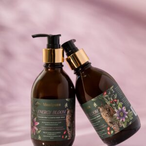 Gel de ducha ENERGY BLOOM CON Maracuya y Cafe verde costarricense